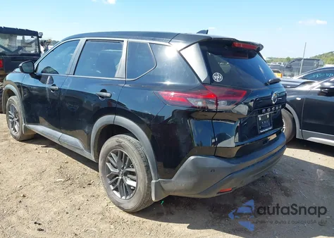 2021 Nissan Rogue S Fwd из США, поврежденный, VIN 5N1AT3AA6MC849232